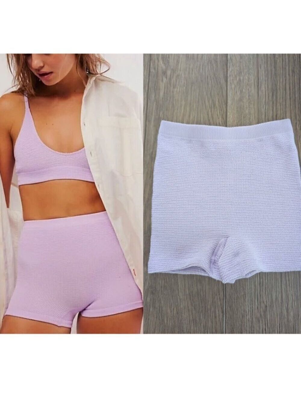 NEW Free People | The Rib - Reach For Shorts In Orchid Bloom